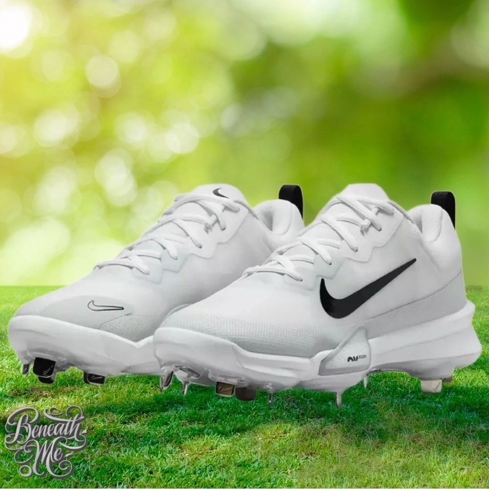 Nike Force Zoom Trout 9 Pro Men’s Baseball Cleats FB2907-002 White Sz 10 NEW